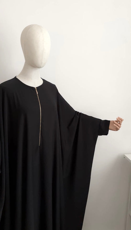 Abaya noir - Allaitement