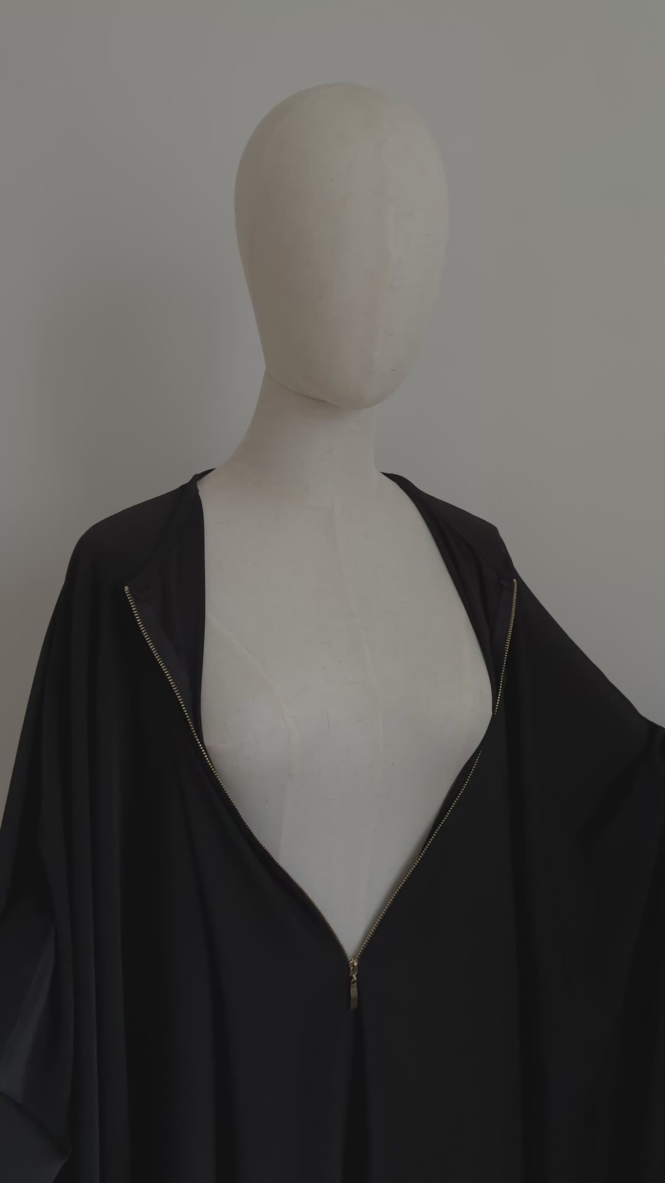 Abaya noir - Allaitement